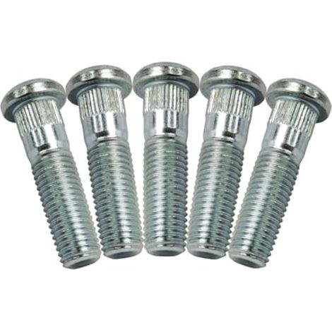 Lot de 5 goujons de roue M12 x 1,5 compatibles avec Honda CR-V Accord Odyssey Clarity Element HR-V Crosstour Prelude Pilot Acura Legend CL MDX NSX RL RDX TL TLX TSX