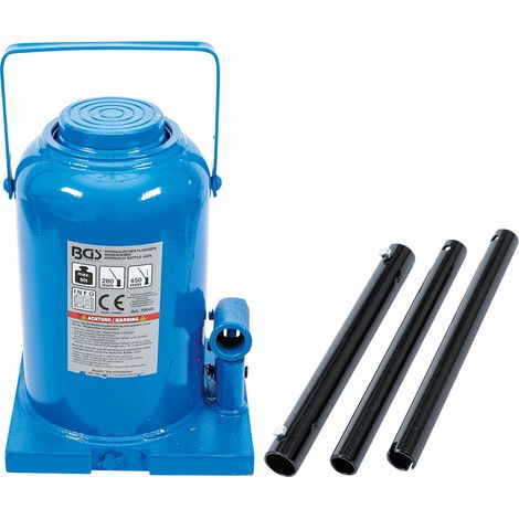 Cric hydraulique bgs technic bouteille 50t - 50 tonnes (1/3)