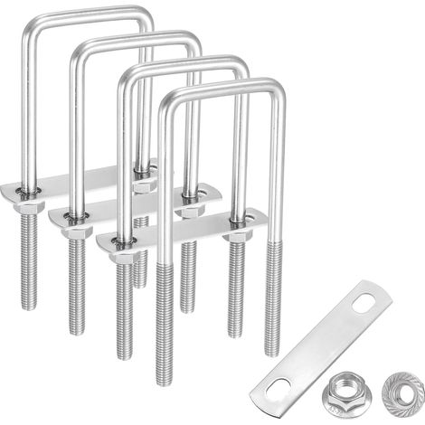 4 Jeux De U En Acier Inoxydable 304 M8 De Largeur Intérieure (1/5)