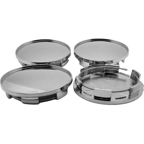 Enjoliveurs de moyeu universels, installation facile, accessoire de modification de moyeu de roue, lot de 4 pour le chromage de voiture (1/4)