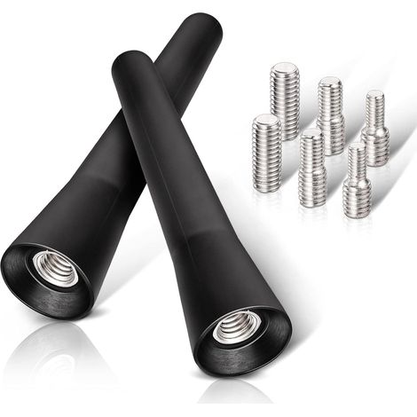 Autoantenne auto antenne FM DAB dakantenne 2 stuks 6,5 cm mini autoradio antenne kort sterke ontvangst (1/5)