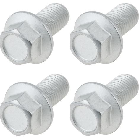 4 Boulons Hexagonaux M10x1,25x20 pour Lame de Tondeuse à Gazon 90105-960-710 Compatible avec HR214 HRA214 HR215 HRA215 HR216 HRA216 (1/5)