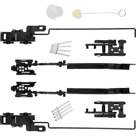 Ensemble de rails de toit ouvrant pour Ford F150, F350, F450 et Navigator 02ESR1201ABK (1/5)