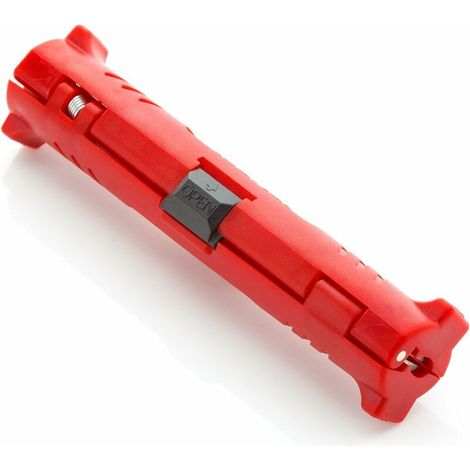 Dénudeur pour Câble Coaxial Universel pour Tout Outil de Câble D'antenne de Câble D'antenne de Câble Sat Rouge 1 Pièce (1/5)