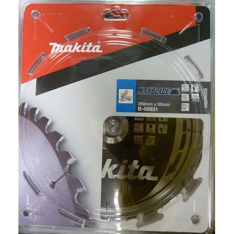 Lame de scie Makita 260x2 3x30 0 mm Z32 5°
