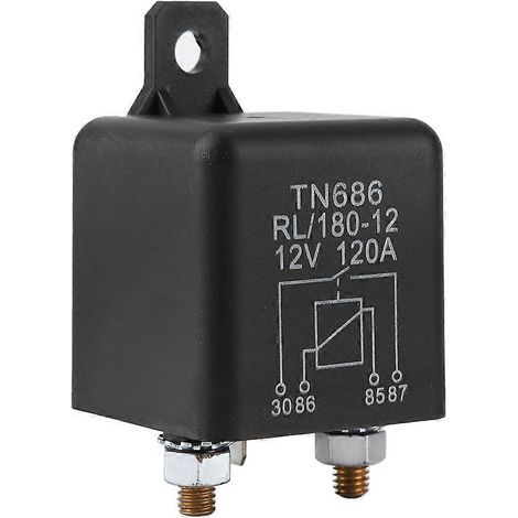 Relais de démarreur 12 V haute performance, normalement ouvert, pour applications automobiles robustes, 120 A