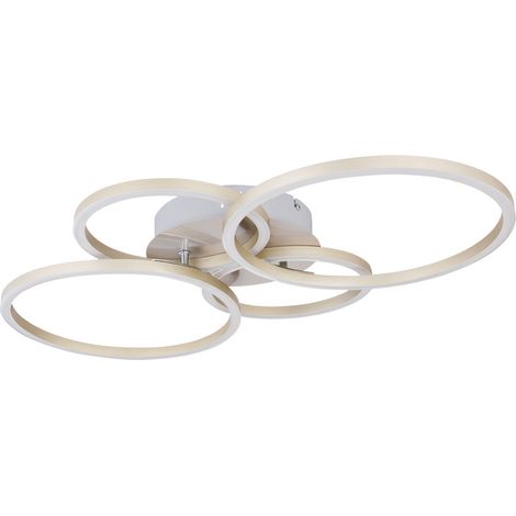 Globo - plafón - Kendy - níquel - metal - LED - 67233-40N (1/5)