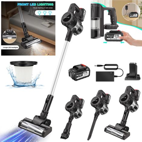 Dayplus – Aspirateur à main sans fil 30KPa – Moteur 3600W sans balai – Bac à poussière grand volume – Accessoires inclus