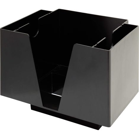 Bar Caddy - Rangement serviettes et sous bock - Black