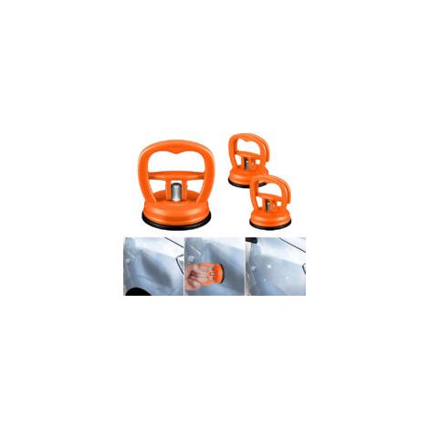 Kit de débosselage carrosserie 3PCS – Ventouses avec capacité d'aspiration jusqu'à 70kg – Pour réparation carrosserie voiture – Matériau ABS durable (1/5)