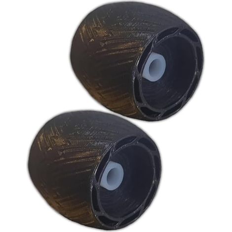 Rubber roller for Qrevo Curv for Saros 10, quiet TPU material with ball bearings, noise reduction for hard floors and joints (1/5)