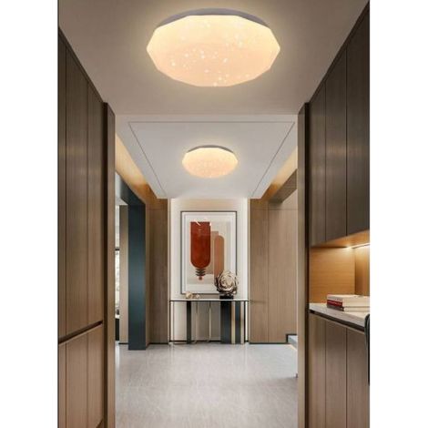 Plafonnier 18 W Lampe Chandelier Lumière Naturelle Froide Chaude