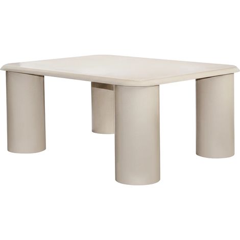 Table basse en métal - Crème - ZIDILA (1/2)