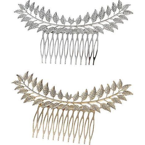 Stück Haarspangen mit Blättern (1/3)