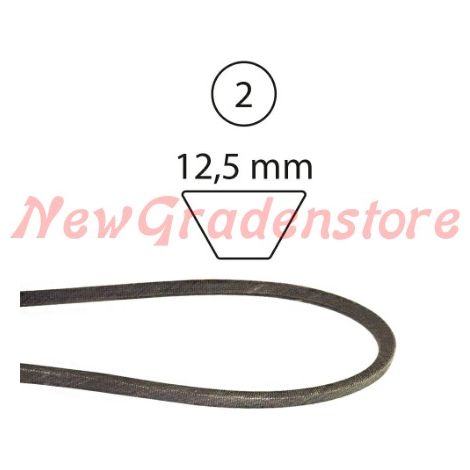 Cinghia piatto lame trattorino MTD 50'' DLX127 All Rounder 75404164 520488