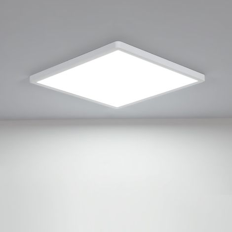 Plafonnier LED 36W, 6000K 3240LM Lampe De Plafond, IP44 Plafonnier Salle De Bain LED, Ø30cm Lumière Blanche Luminaire pour Chambre, Salle De Bain, Cuisine, Couloir, Balcon (1/5)