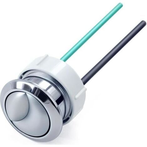Trou de 38 mm (1,5\") dans le couvercle du réservoir de toilette, pièce de rechange pour bouton de chasse d'eau double, remplacement du bouton supérieur de toilette (1/5)