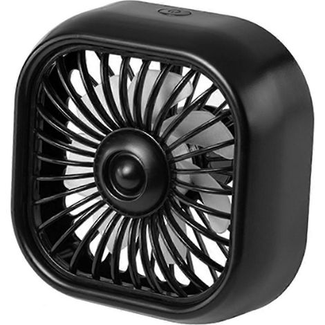 Ventilateur de sortie d'air pour climatiseur de voiture, mini ventilateurs avec éclairage d'ambiance coloré à dégradé pour sortie d'air de voiture (1/5)