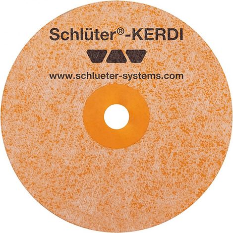 Schluter – Collerette d'étanchéité Kerdi-MV 15 mm – Raccord PE pour passages de tuyaux – Norme DIN 18534 – Installation facile en espaces humides