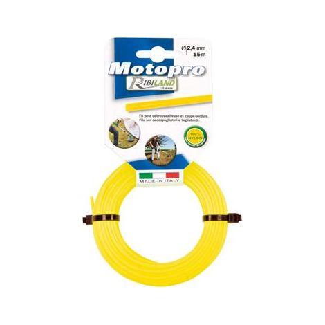 Fil rond pour débroussailleuse 2.4 mm, 15m (1/2)