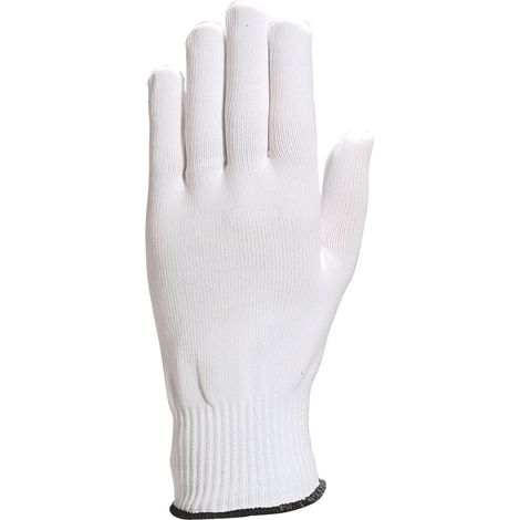 Gants de manutention Delta Plus PM159 taille 7, Blanc ( Prix pour Paquet de 12 Paires )