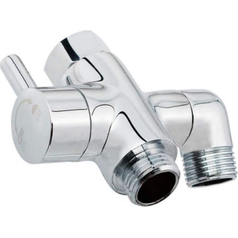 Filtres de douche pour eau calcaire en laiton chromé, retiennent sédiments et impuretés, purificateurs à haut débit pour douche, cuisine, machine à laver et salle de bains (1/5)