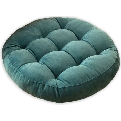 Coussin Rond - Coussin Tatami Épais pour Chaise Bureau Maison Voiture - Diamètre 35 cm Hauteur 8 cm - 1 Pièce (1/5)