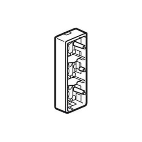 Legrand 080283 - Prog Mosaic Frame - for Support ref. 802 53 - depth 40 mm - 3x2 vertical mod