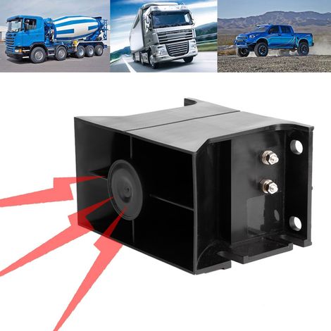 Avertisseur sonore de recul étanche 12V-24V en ABS pour voiture, camion, véhicule (1/5)