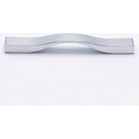 Maniglia ondulata effetto cromato lucido 200x22x26mm - 329 Bow (1/2)