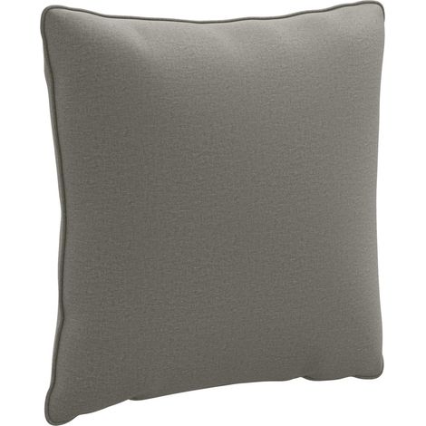 Cojín de respaldo PUTTEN 100% Poliéster Gris 40 x 40 x 15 cm vidaXL (1/5)