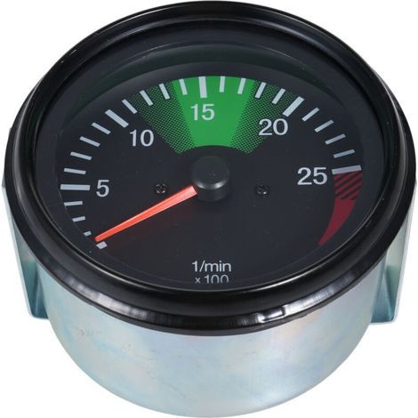 Tachymètre 12V, 3.75 pouces, 0-2500RPM/min, 637HZ, remplacement pour voiture et moto, pour Mercedes Benz, tableau de bord modifié 100mm (1/3)