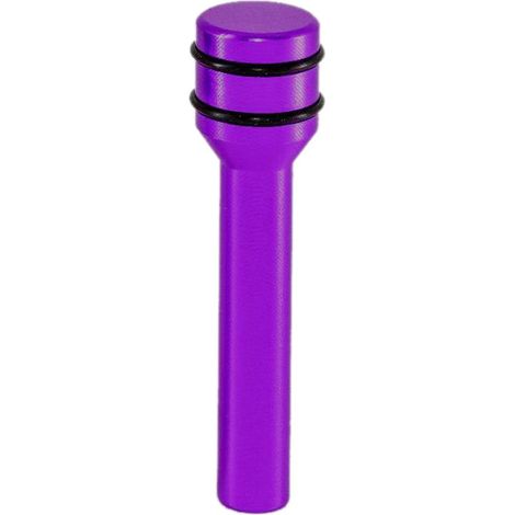 Bouton de verrouillage de porte de voiture en alliage d'aluminium, universel, antirouille, élégant, pour portes intérieures, goupille de traction pour remplacement, violet. (1/2)