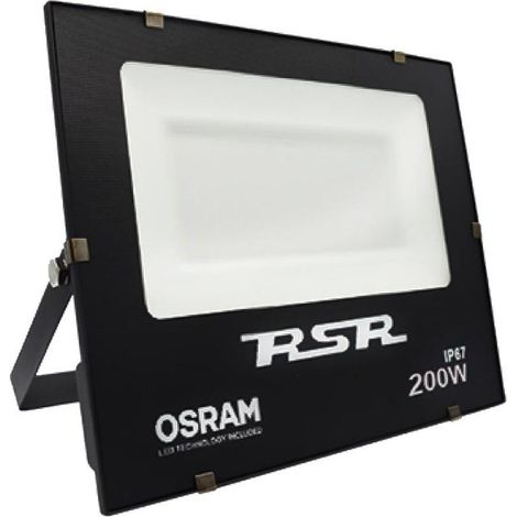PROYECTOR LED NEGRO 200W 5700K IP67 (1/4)