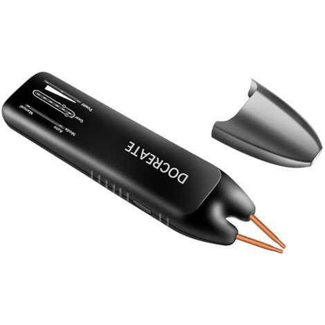 Pair - Soudeur de la batterie avec 11 engrenages réglables Automatiques et modes manuels Système de détection de température intelligente intégrée adaptée aux feuilles de nickel, en fer, acier inoxyda (1/5)