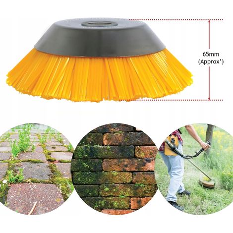 CEPILLO PARA LIMPIAR ADOQUINES, MALAS HIERBAS, NYLON, GER