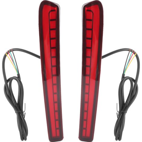 Feu de pare-chocs arrière LED rouge, clignotant dynamique, feu de freinage adapté à la Corolla Levin E210 berline 4 portes 2020 + (1/5)