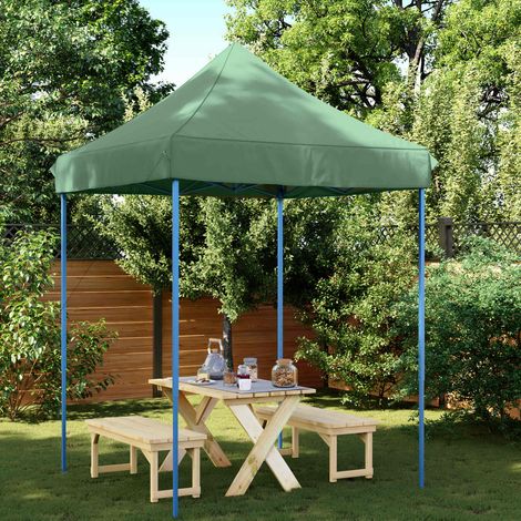 Party-Zelt Grün 200 x 200 x 306 cm Oxford-Stoff