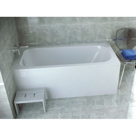 Bañera CONTINEA 140x70 cm con faldón reversible (1/4)