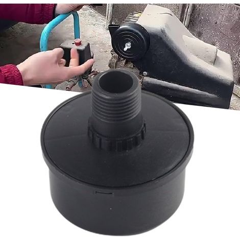 Lntyq 2 Pcs Silencieux de compresseur d'air à filetage mâle 20 mm (1/5)