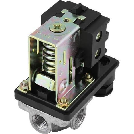 Commande de commutateur de compresseur d\'air 240V 16A, pressostat de compresseur d\'air, pour accessoires industriels pour (1/4)