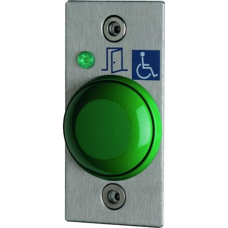 Bouton poussoir pour contrôle d'accès BPNONFCHOCCA à encastrer - lumineux - CDVI