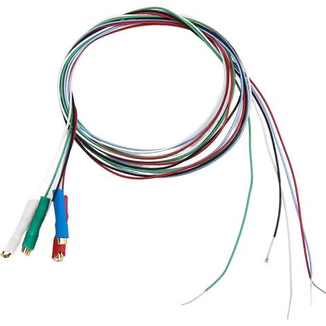 Platine Cartridge Stylet Arm Ligne Oxygen-Free Copper avec Ground Wire AWG32 400mm pour LP Vinyle Lecteur de Disque HiFi (1/5)