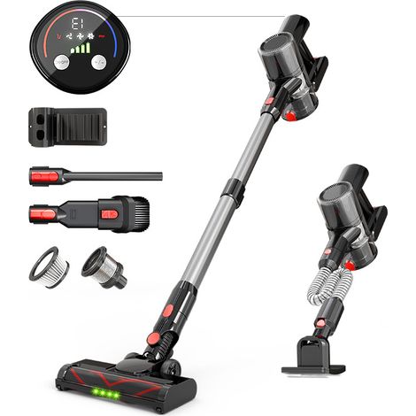 Aspirateur à Main sans Fil 650W + Brosse Poils d'Animaux - Moteur Brushless, Compact, pour Maison - Alovez