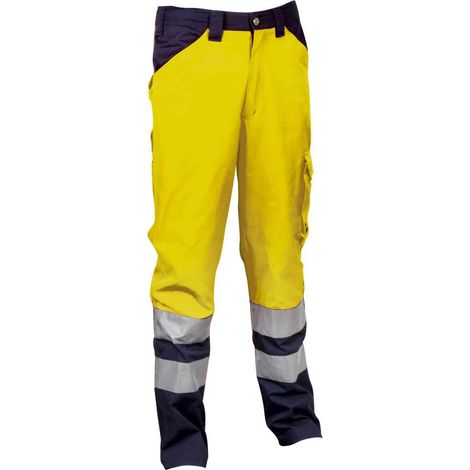 PANTALONE ENCKE AD ALTA VISIBILITA' GIALLO - Misura: XXXL