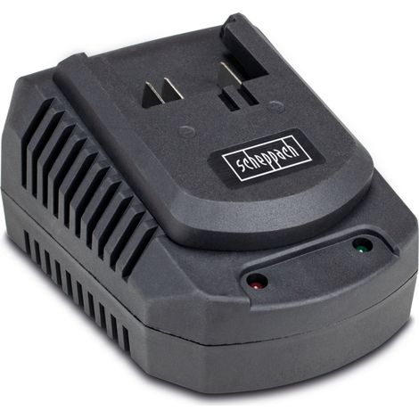 Scheppach Chargeur 2.4Ah - 20V - Convient à toutes la gamme 20VPros - Chargeur pour batterie - Outils électroportatifs