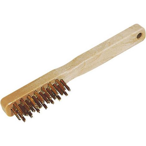 BROSSE METALLIQUE BOUGIE 3 RANGS ACIER LAITONNE TALIAPLAST - 361105