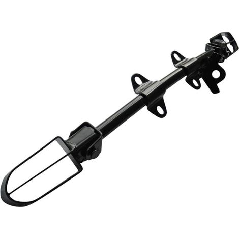 Soporte de montaje de repuesto para reposapiés de aleación de acero negro para motocicletas -Crezuo (1/4)