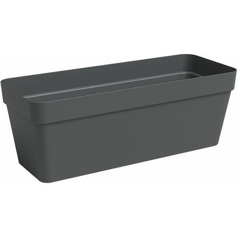 Giardiniere Capri 12,5 L Con Riserva - Antracite (1/2)