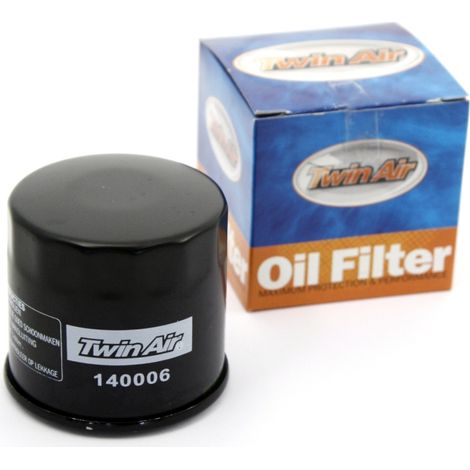Filtro de aceite para motocicleta HF 138, fácil de instalar, de papel, Twin Air, universal. (1/3)